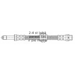 Тормозной шланг CEF 511850