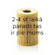 Eļļas filtrs MANN-FILTER HU 610 x