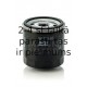 Eļļas filtrs MANN-FILTER W 712/83