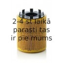 Eļļas filtrs MANN-FILTER HU 713/1 x