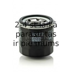 Eļļas filtrs MANN-FILTER W 67/2