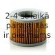 Eļļas filtrs MANN-FILTER MH 814