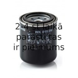 Degvielas filtrs MANN-FILTER WK 818/80