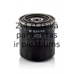 Eļļas filtrs MANN-FILTER W 920/80