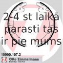 Bremžu loku kompl., Stāvbremze ZIMMERMANN 10990.107.2