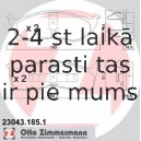 Комплект тормозных колодок, дисковый тормоз ZIMMERMANN 23043.185.1