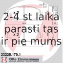 Комплект тормозных колодок, дисковый тормоз ZIMMERMANN 23225.170.1