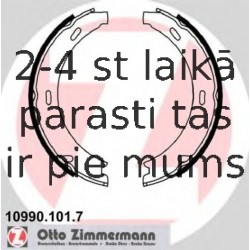 Bremžu loku kompl., Stāvbremze ZIMMERMANN 10990.128.0