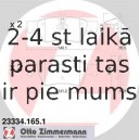 Комплект тормозных колодок, дисковый тормоз ZIMMERMANN 23334.165.1