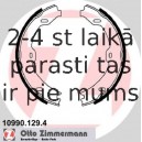 Bremžu loku kompl., Stāvbremze ZIMMERMANN 10990.129.4