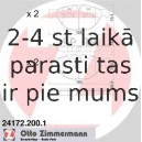 Bremžu uzliku kompl., Disku bremzes ZIMMERMANN 24172.200.1