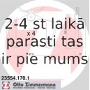 Bremžu uzliku kompl., Disku bremzes ZIMMERMANN 23554.170.1