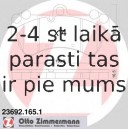 Bremžu uzliku kompl., Disku bremzes ZIMMERMANN 23692.165.1