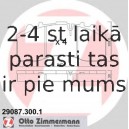 Bremžu uzliku kompl., Disku bremzes ZIMMERMANN 29087.300.1