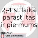 Bremžu uzliku kompl., Disku bremzes ZIMMERMANN 21305.155.1