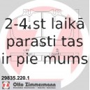 Комплект тормозных колодок, дисковый тормоз ZIMMERMANN 29835.220.1