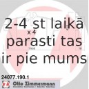 Bremžu uzliku kompl., Disku bremzes ZIMMERMANN 24077.190.1
