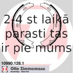 Bremžu loku kompl., Stāvbremze ZIMMERMANN 10990.128.1