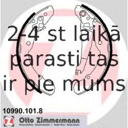Комплект тормозных колодок ZIMMERMANN 10990.101.8