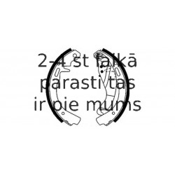 Bremžu loku komplekts PAGID H1144