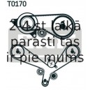 Zobsiksnas komplekts SKF VKMA 01152