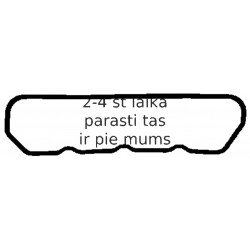 Прокладка, крышка головки цилиндра ELRING 109.193