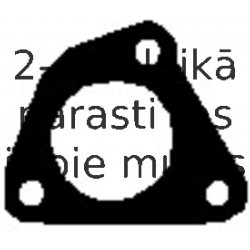 Прокладка, труба выхлопного газа ELRING 693.820