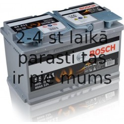 Аккумулятор BOSCH AGM S5A11 80AH 800A