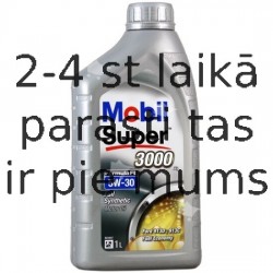 Mobil 5W30 SUPER 3000 FORMULA FE 1L. 5W-30