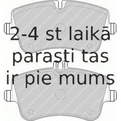 Bremžu uzliku kompl., Disku bremzes FERODO FDB1428