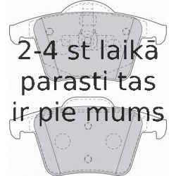 Bremžu uzliku kompl., Disku bremzes FERODO FDB1632