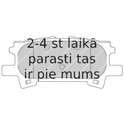 Bremžu uzliku kompl., Disku bremzes FERODO FDB1731