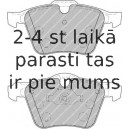 Bremžu uzliku kompl., Disku bremzes FERODO FDB1898