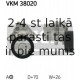 SKF VKM 38020 (6), Spriegotājrullītis, Daudzceliņu siksna