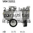 SKF VKM 31011 (6), Натяжной ролик, поликлиновой ремень