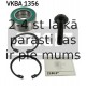 SKF VKBA-1356 (6), Комплект подшипника ступицы колеса