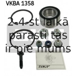 SKF VKBA-1358 (6), Комплект подшипника ступицы колеса