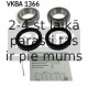 SKF VKBA-1366 (6), Комплект подшипника ступицы колеса