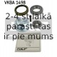 SKF VKBA-1498 (6), Комплект подшипника ступицы колеса