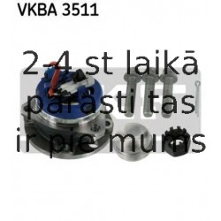 SKF VKBA-3511 (6), Комплект подшипника ступицы колеса