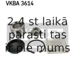 SKF VKBA-3614 (6), Комплект подшипника ступицы колеса