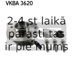 SKF VKBA-3620 (6), Комплект подшипника ступицы колеса