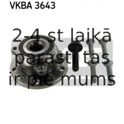 SKF VKBA-3643 (6), Комплект подшипника ступицы колеса