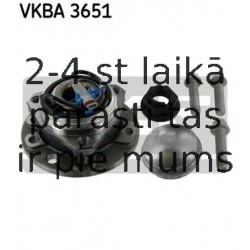SKF VKBA-3651 (6), Комплект подшипника ступицы колеса