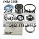 SKF VKBA-3658 (6), Комплект подшипника ступицы колеса