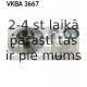 SKF VKBA-3667 (6), Комплект подшипника ступицы колеса