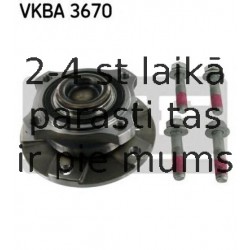 SKF VKBA-3670 (6), Комплект подшипника ступицы колеса