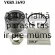 SKF VKBA-3690 (6), Комплект подшипника ступицы колеса