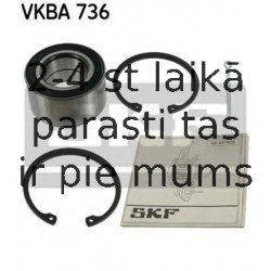 SKF VKBA-736 (6), Комплект подшипника ступицы колеса
