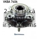 SKF VKBA-7406 (6), Комплект подшипника ступицы колеса